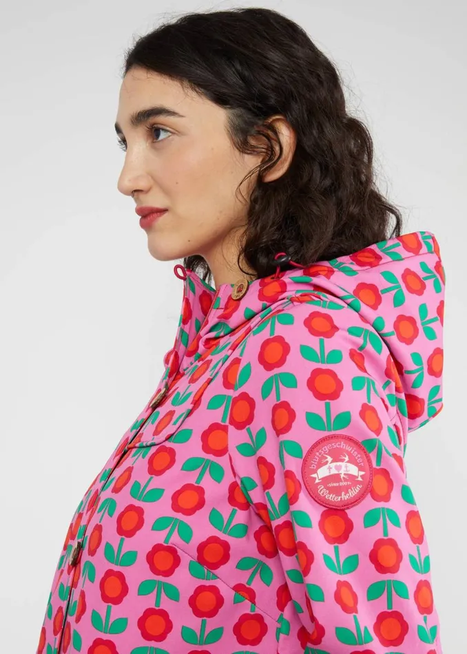 Blutsgeschwister Between Seasons Jacket Wild Weather Pink Women Jackets and Coats