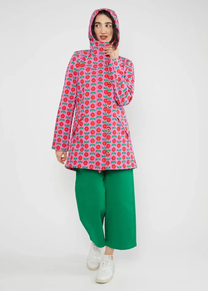 Blutsgeschwister Between Seasons Jacket Wild Weather Pink Women Jackets and Coats