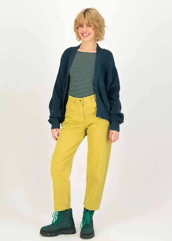 Blutsgeschwister Cardigan Highway To My Heart Blue Women Cardigans
