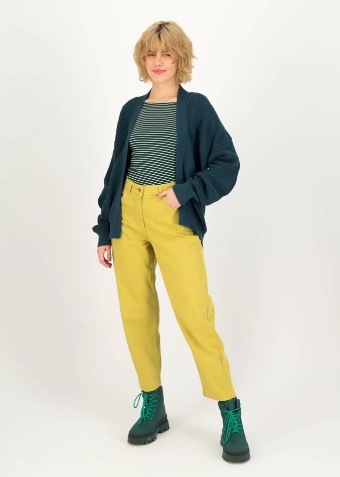 Blutsgeschwister Cardigan Highway To My Heart Blue Women Cardigans