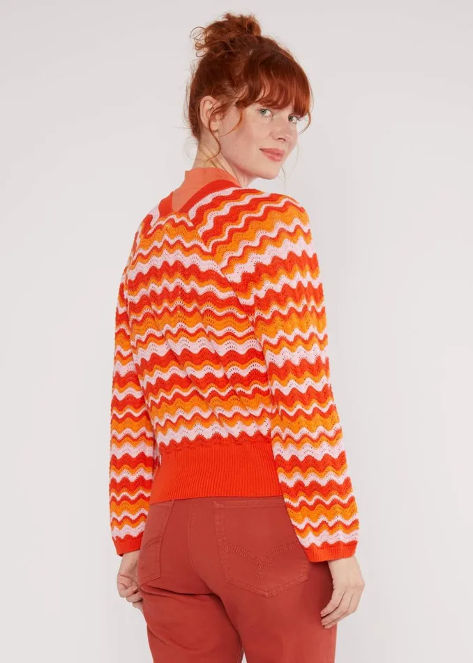 Blutsgeschwister Cardigan Warm Up Wrap Special Red Women Cardigans