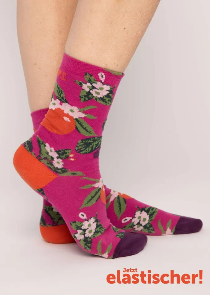 Blutsgeschwister Cotton Socks Sensational Steps Purple Women Other Accessoires