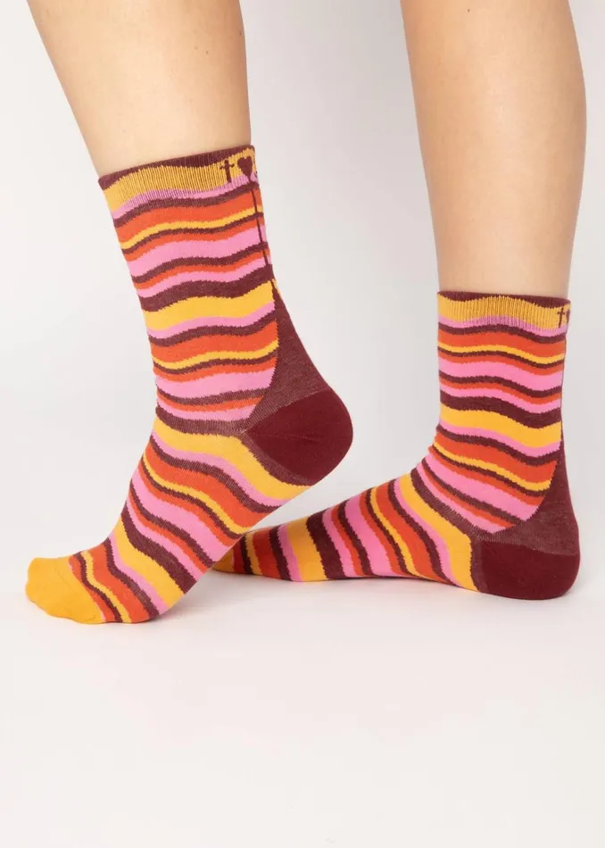 Blutsgeschwister Cotton Socks Sensational Steps Yellow Women Other Accessoires