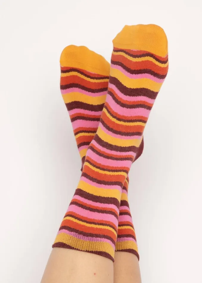 Blutsgeschwister Cotton Socks Sensational Steps Yellow Women Other Accessoires