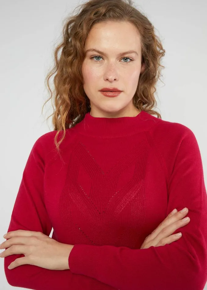 Blutsgeschwister Jumper Dress Braided And Easy Red Women Dresses