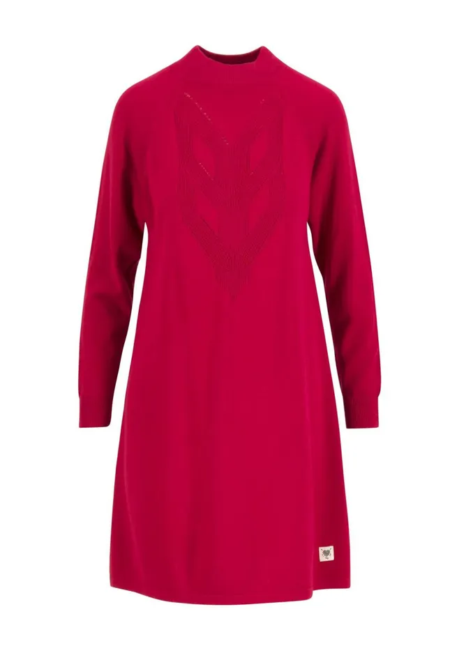 Blutsgeschwister Jumper Dress Braided And Easy Red Women Dresses