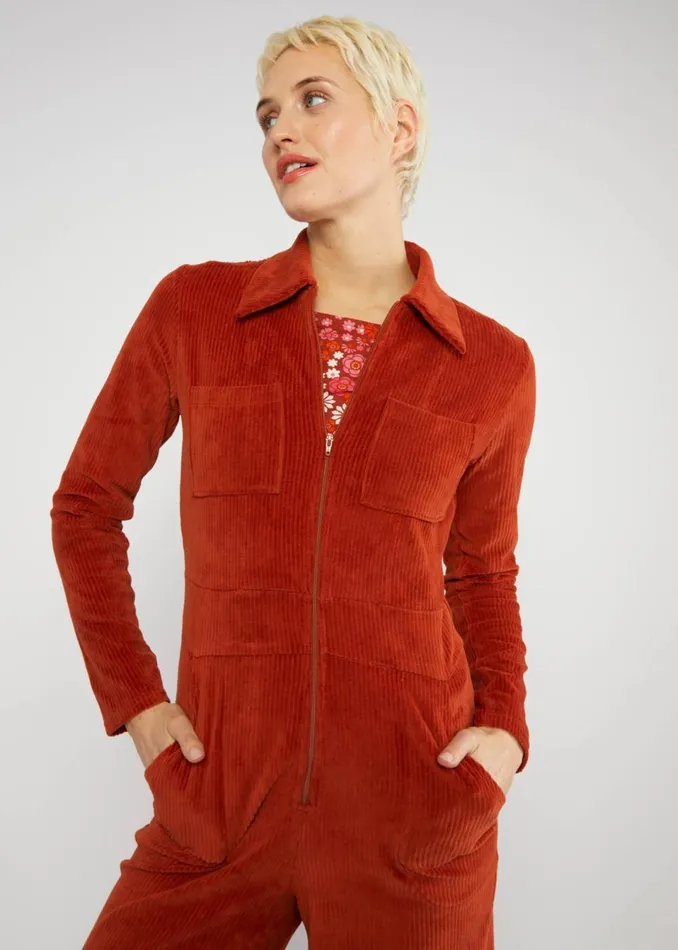Blutsgeschwister Jumpsuit Jolly Molly Brown Women Jumpsuits