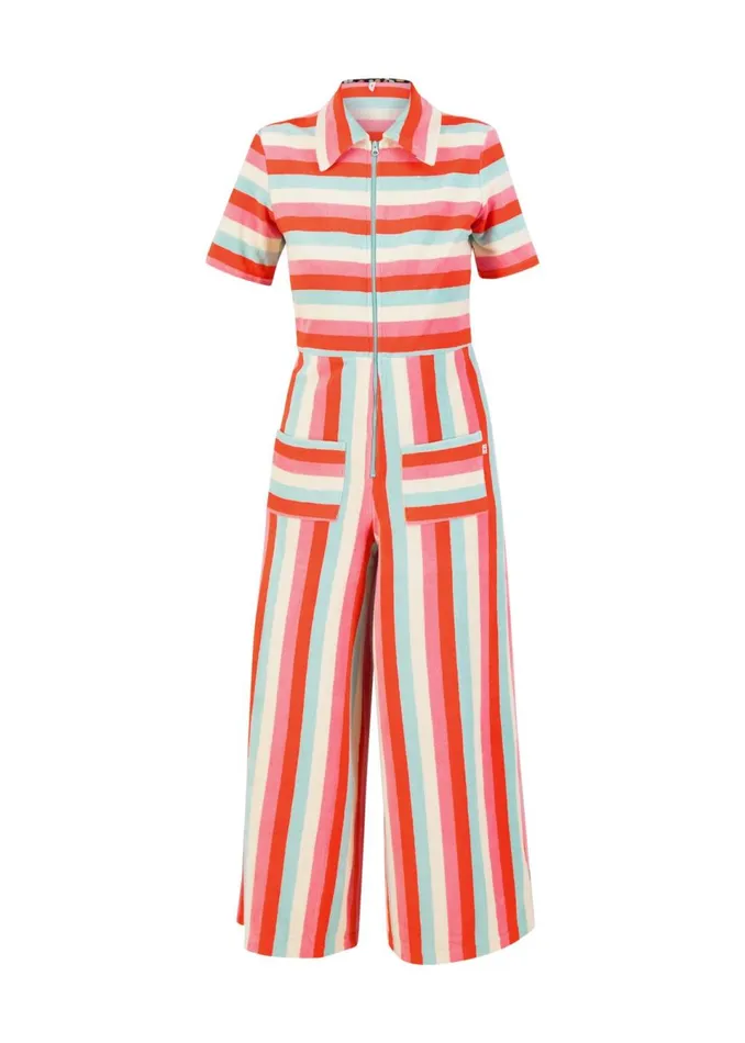 Blutsgeschwister Jumpsuit Rene Love Red Women Trousers
