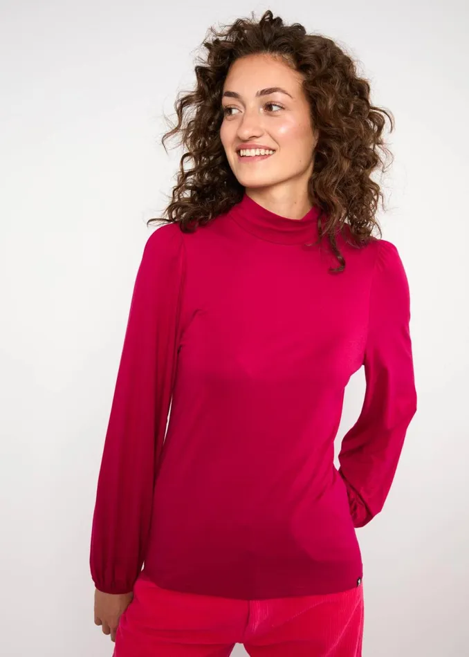 Blutsgeschwister Longsleeve Lonely Lips Angel Red Women Tops
