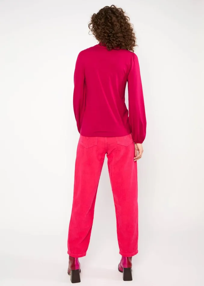 Blutsgeschwister Longsleeve Lonely Lips Angel Red Women Tops