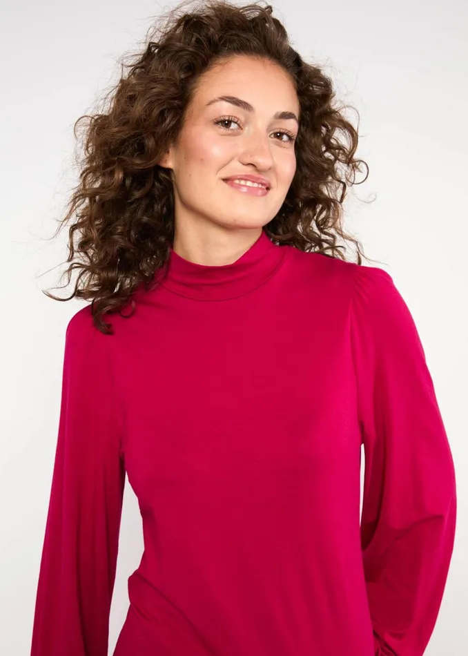Blutsgeschwister Longsleeve Lonely Lips Angel Red Women Tops