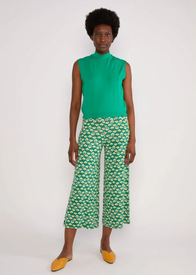 Blutsgeschwister Sleeveless Top Tiny Turtle Green Women Tops