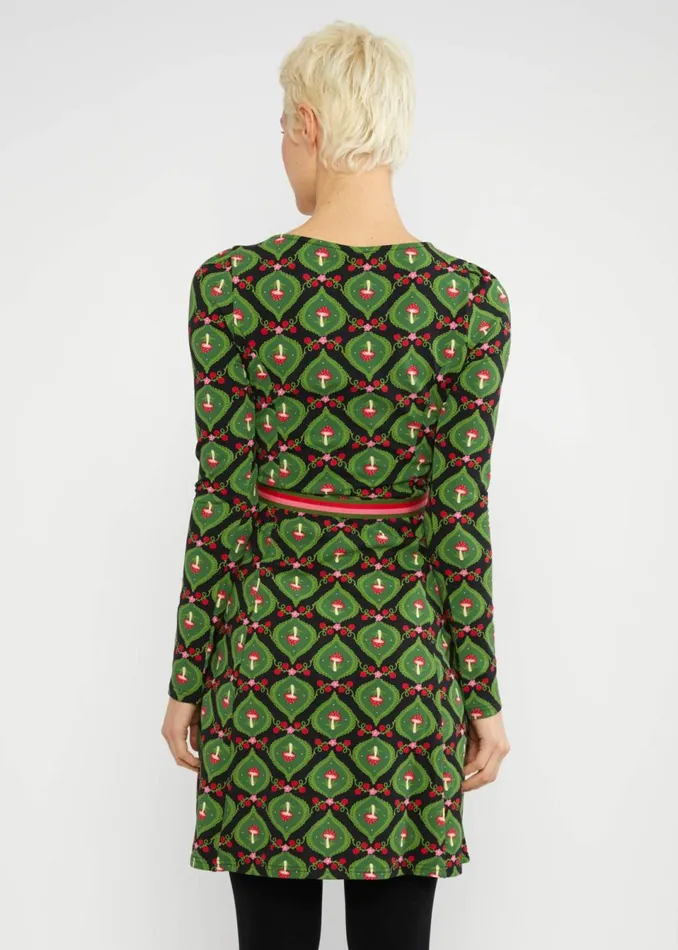 Blutsgeschwister Sweat Dress Trs Charmeuse Black Women Dresses