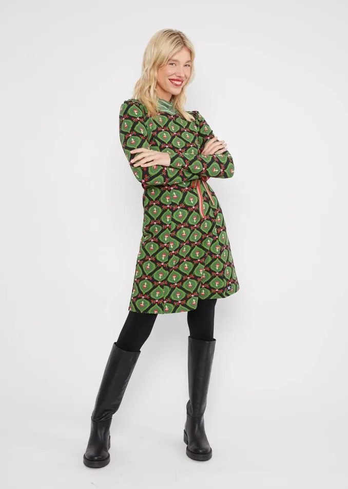 Blutsgeschwister Sweat Dress Trs Charmeuse Black Women Dresses