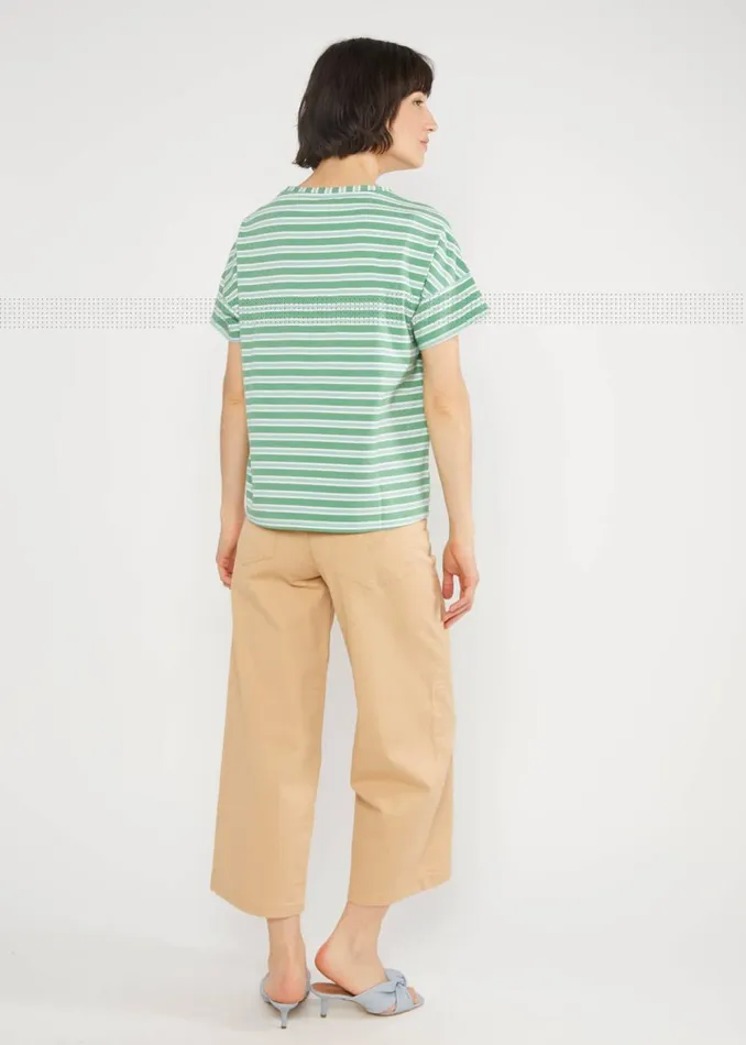 Blutsgeschwister TShirt The Generous One Green Women Tops
