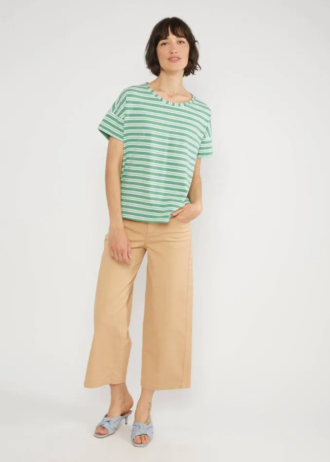 Blutsgeschwister TShirt The Generous One Green Women Tops