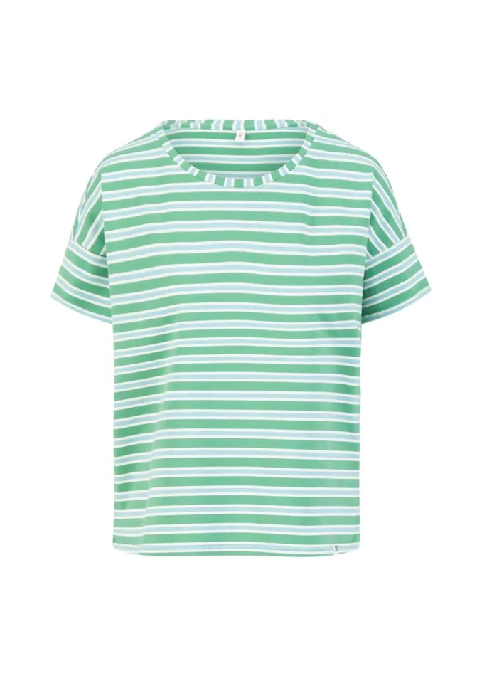 Blutsgeschwister TShirt The Generous One Green Women Tops