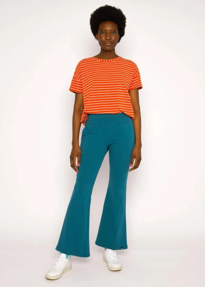 Blutsgeschwister TShirt The Generous One Orange Women Tops