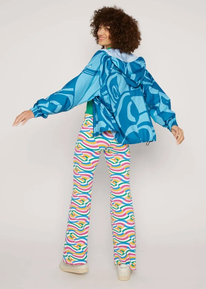 Blutsgeschwister Ultralight Windbreaker Easy Breezy Blue Women Jackets and Coats