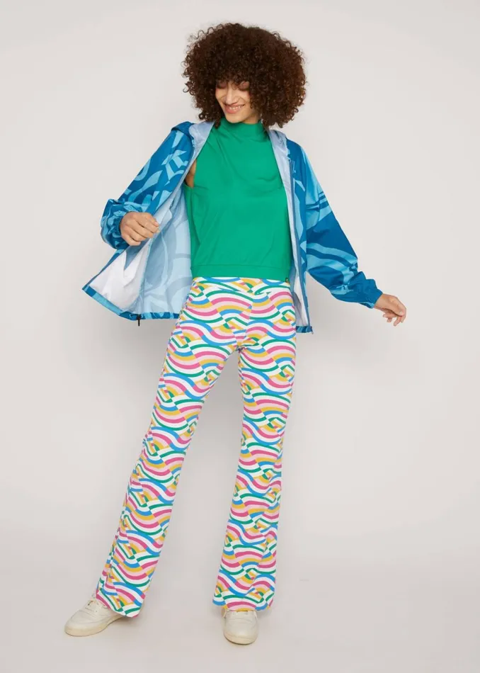 Blutsgeschwister Ultralight Windbreaker Easy Breezy Blue Women Jackets and Coats