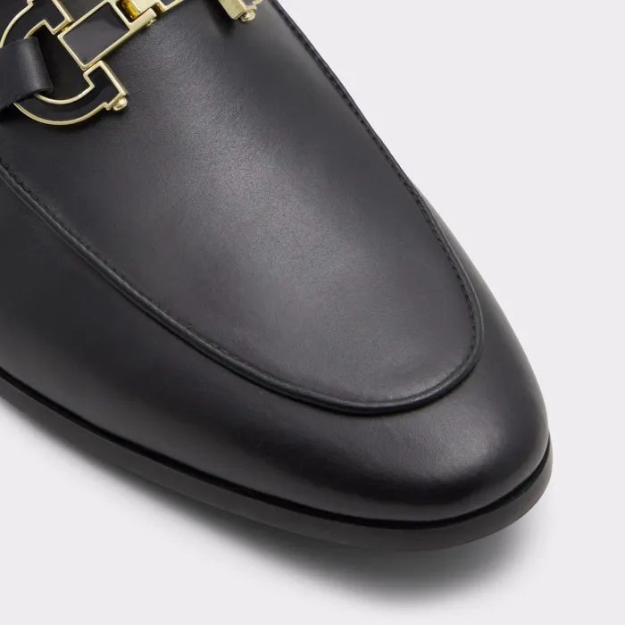 Bolton Black Leather Smooth Men ALDO Loafers and SlipOns