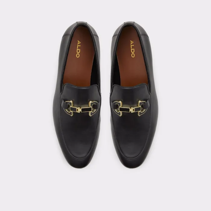 Bolton Black Leather Smooth Men ALDO Loafers and SlipOns