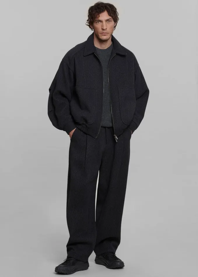 Bottoms Men The Frankie Shop Felix Trousers 8211 Charcoal