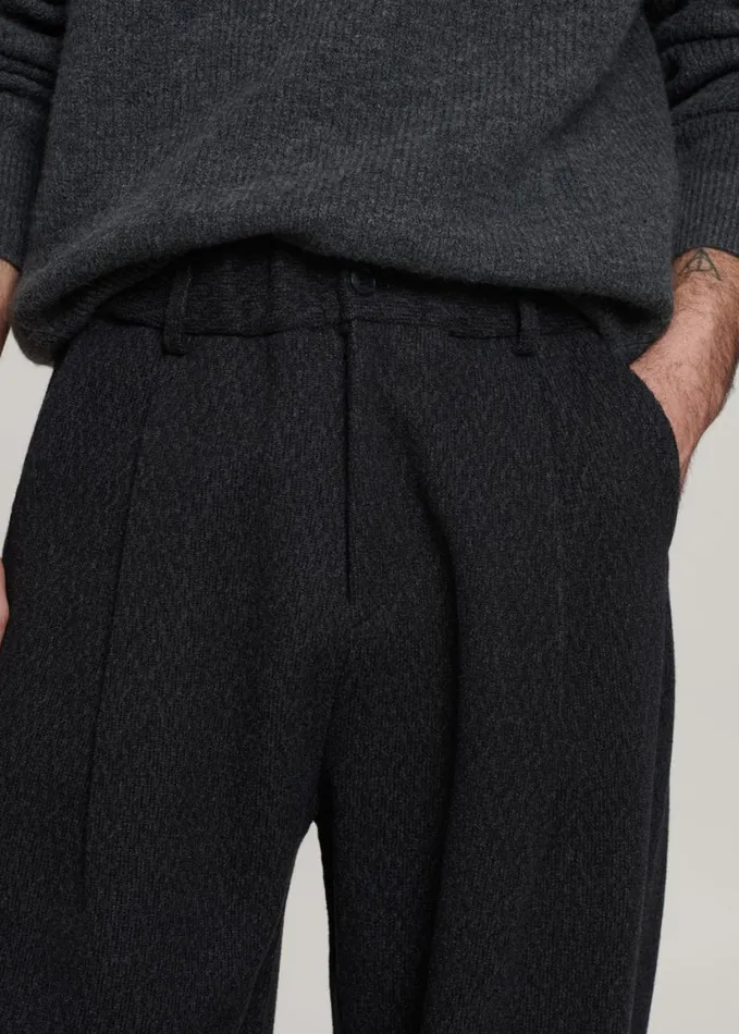 Bottoms Men The Frankie Shop Felix Trousers 8211 Charcoal
