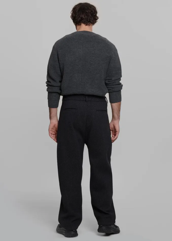 Bottoms Men The Frankie Shop Felix Trousers 8211 Charcoal