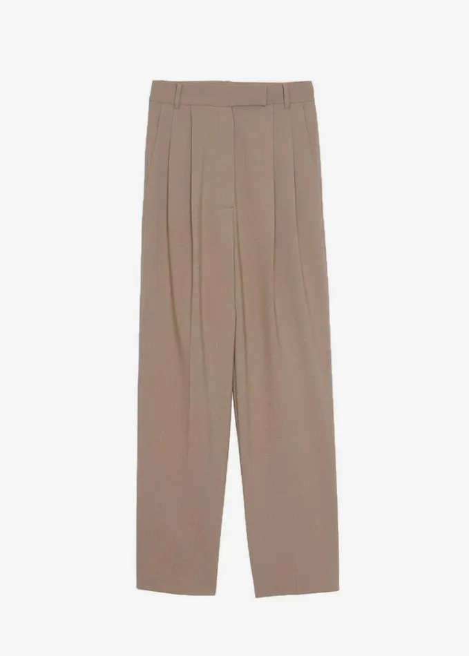 Bottoms Women The Frankie Shop Bea Suit Pants 8211 Latte