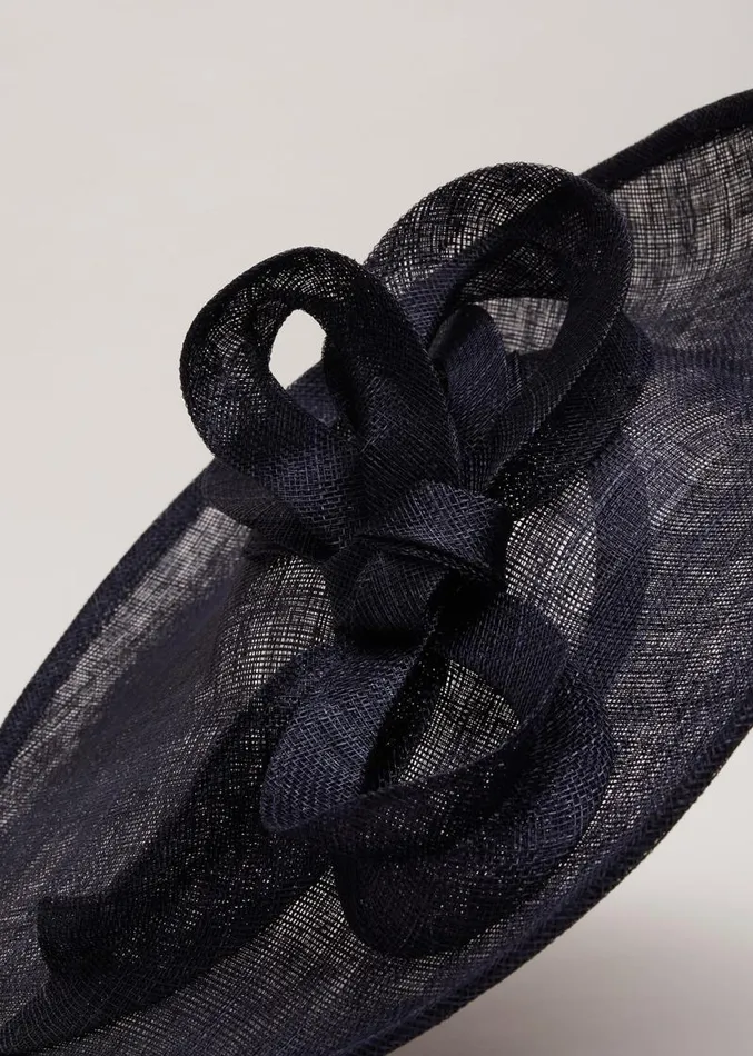 Bow Detail Statement Disc Fascinator Navy Women Phase Eight Fascinators and Hats Bow Detail Statement Disc Fascinator Navy Women Phase Eight Fascinators and Hats