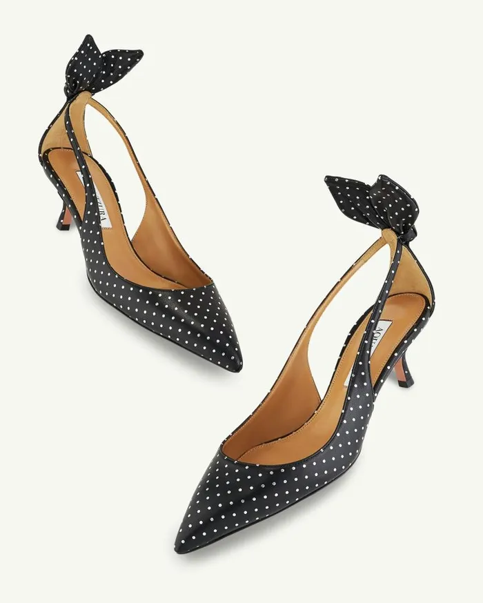 Bow Tie Pump 50 Black Women Aquazzura Pumps Bow Tie Pump 50 Black Women Aquazzura Pumps