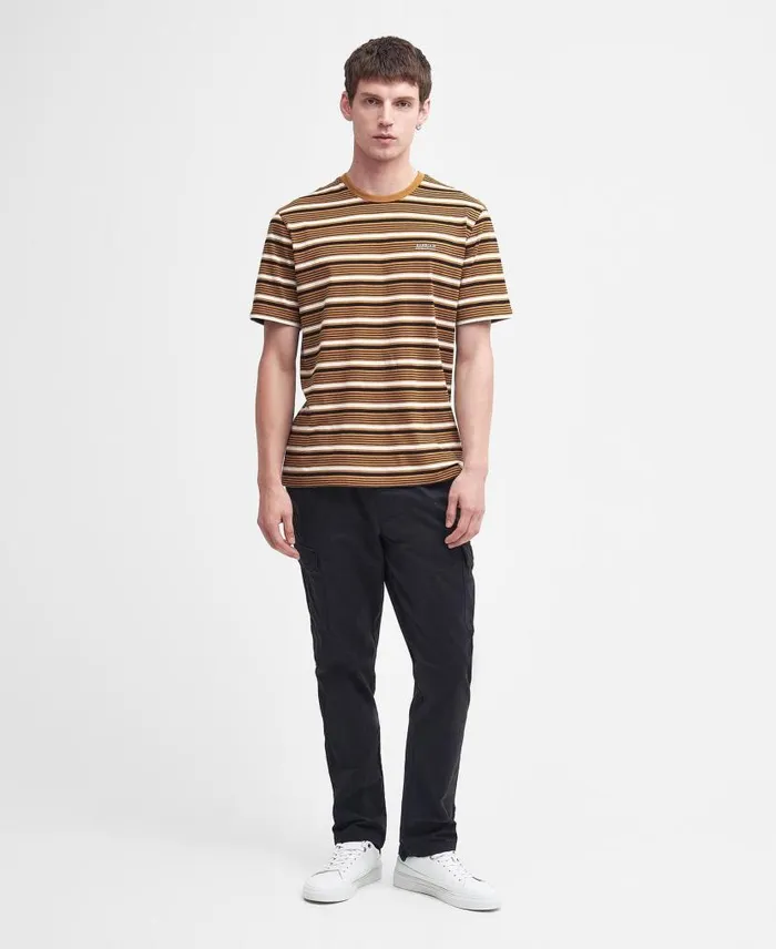 Bristol Striped TShirt Desert Men Barbour TShirts