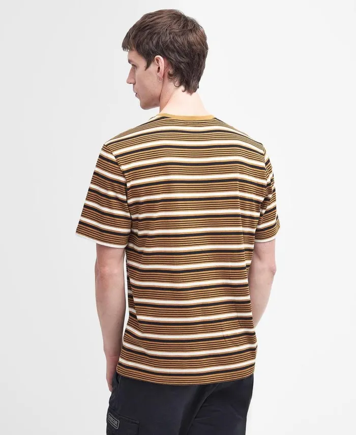 Bristol Striped TShirt Desert Men Barbour TShirts