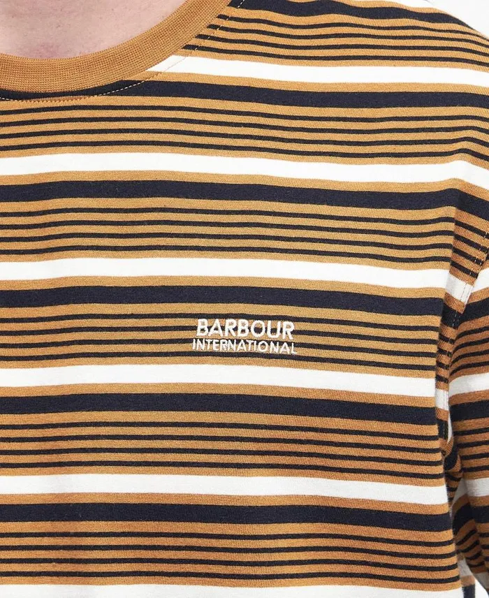 Bristol Striped TShirt Desert Men Barbour TShirts