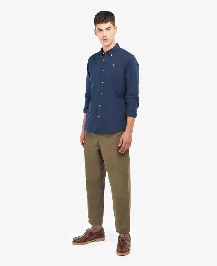 Camford Tailored Shirt White Men Barbour Shirts