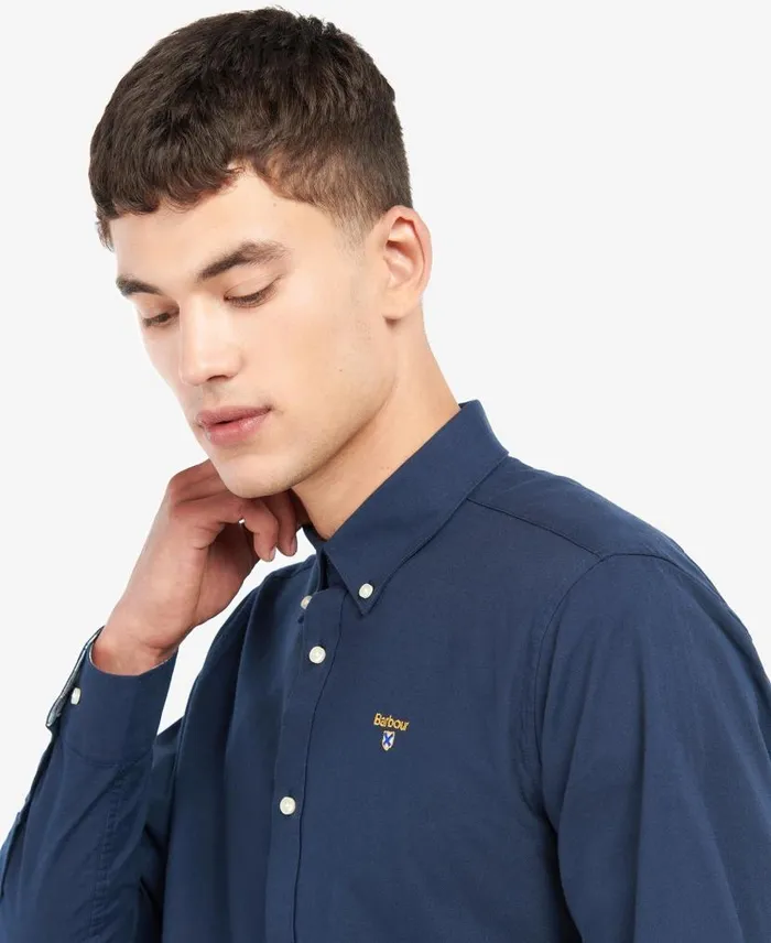 Camford Tailored Shirt White Men Barbour Shirts