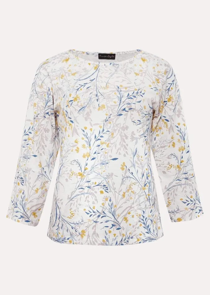 Candie Watercolour Top Multicoloured Women Phase Eight Tops and TShirts