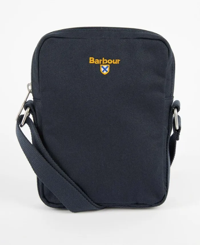 Cascade Flight Bag Navy Men Barbour Bags and Luggage