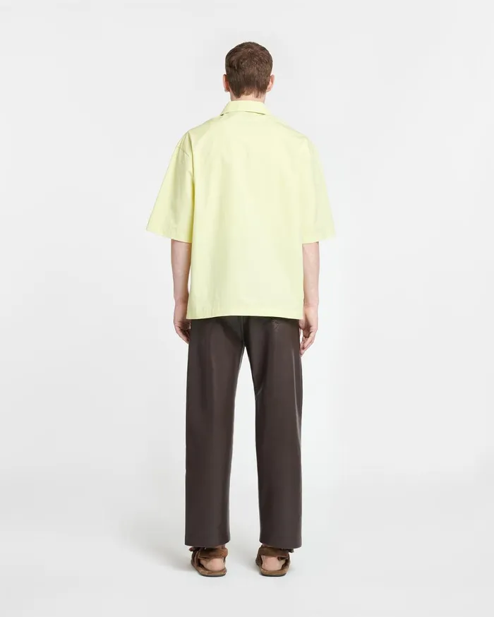 Caspian Poplin Shirt Lumen Men Nanushka Tops