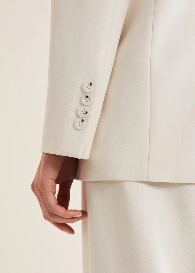 Celyn Single Breasted Blazer Almond Women Phase Eight Jackets