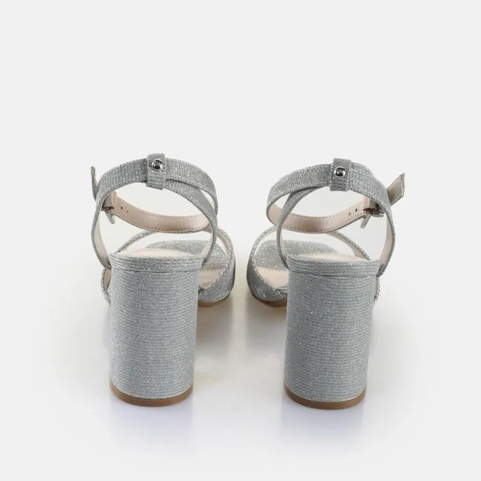 Charlotte Neat Silver Buffalo Heels Charlotte Neat Silver Buffalo Heels