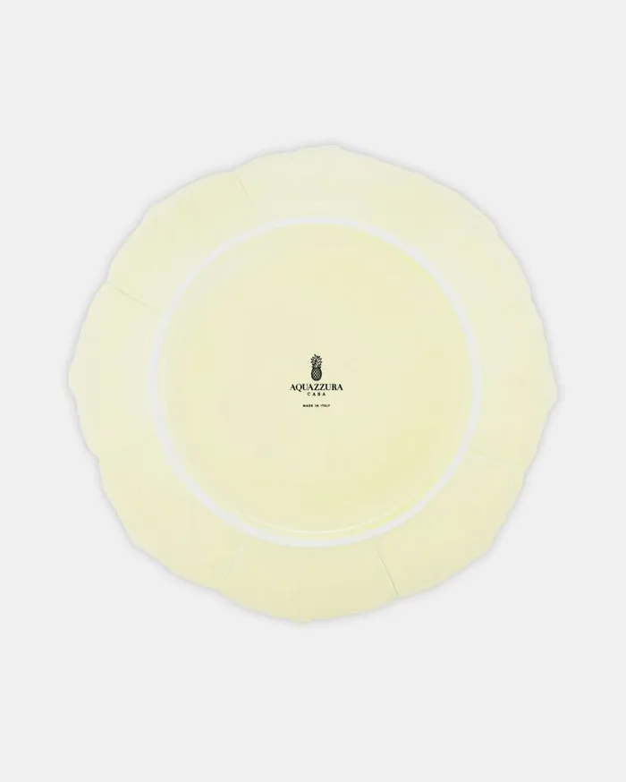 Cherry Blossom Dinner Plate Yellow Women Aquazzura Dinnerware Cherry Blossom Dinner Plate Yellow Women Aquazzura Dinnerware