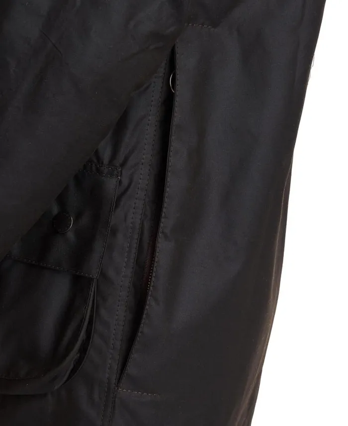 Classic Beaufortu00ae Waxed Jacket Olive Men Barbour Waxed Jackets