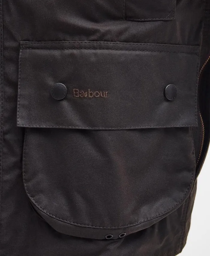 Classic Beaufortu00ae Waxed Jacket Olive Men Barbour Waxed Jackets
