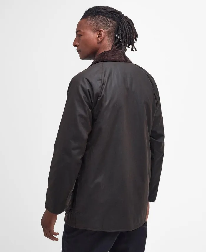Classic Beaufortu00ae Waxed Jacket Olive Men Barbour Waxed Jackets