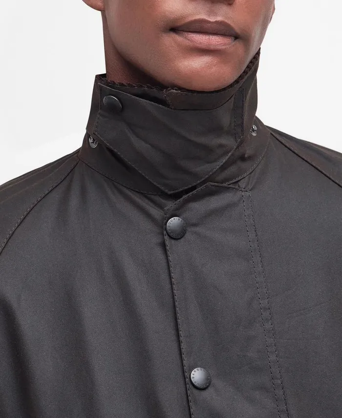 Classic Beaufortu00ae Waxed Jacket Olive Men Barbour Waxed Jackets