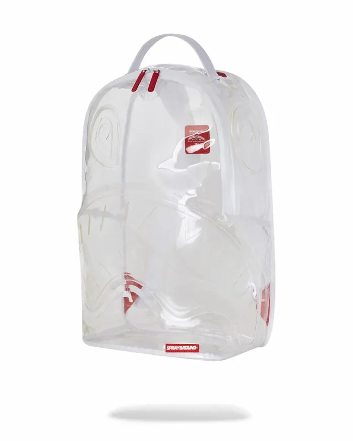 CLEAR AS DAY 8211 100 ALL CLEAR DLX BACKPACK Bags SPRAYGROUND CLEAR AS DAY 8211 100 ALL CLEAR DLX BACKPACK Bags SPRAYGROUND