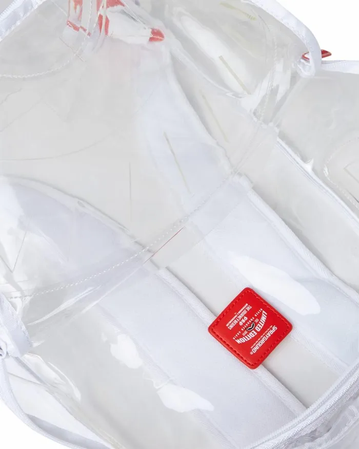 CLEAR AS DAY 8211 100 ALL CLEAR DLX BACKPACK Bags SPRAYGROUND CLEAR AS DAY 8211 100 ALL CLEAR DLX BACKPACK Bags SPRAYGROUND