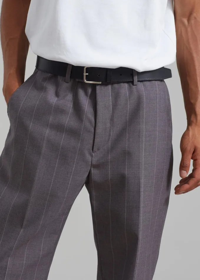 Clothing Men The Frankie Shop Boone Suit Pants 8211 Grey Stripe